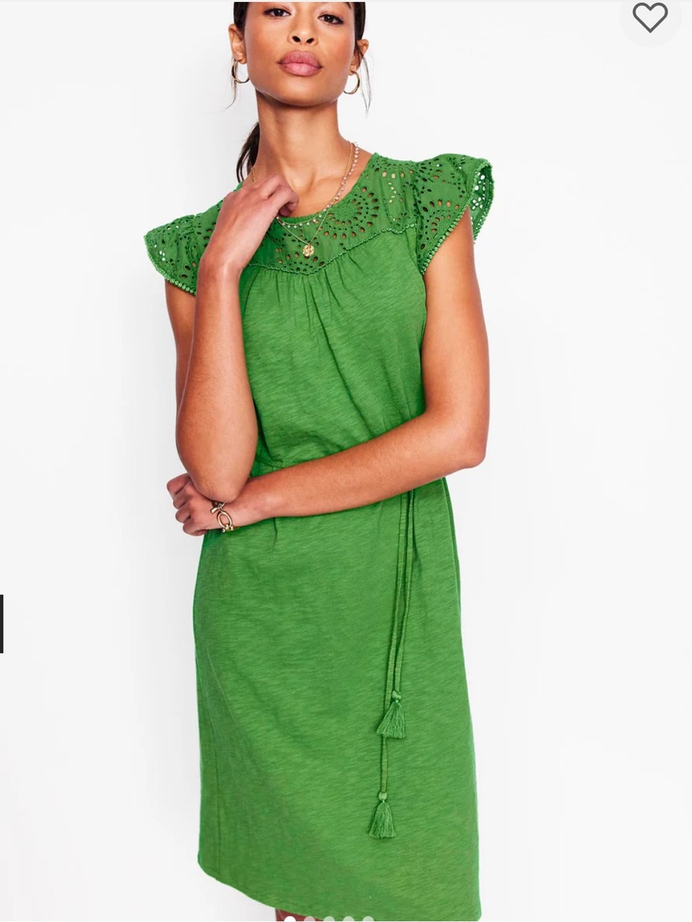 NWT Boden Juliet Broderie embroidered dress